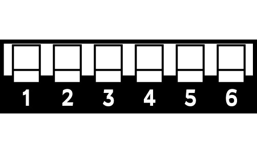 6PINディップスイッチ